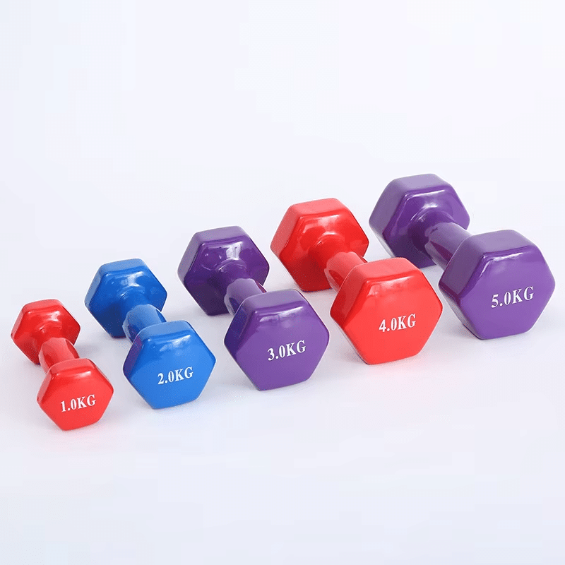 4kg Dip-Molded Dumbbell for Strength Training and Home Workouts