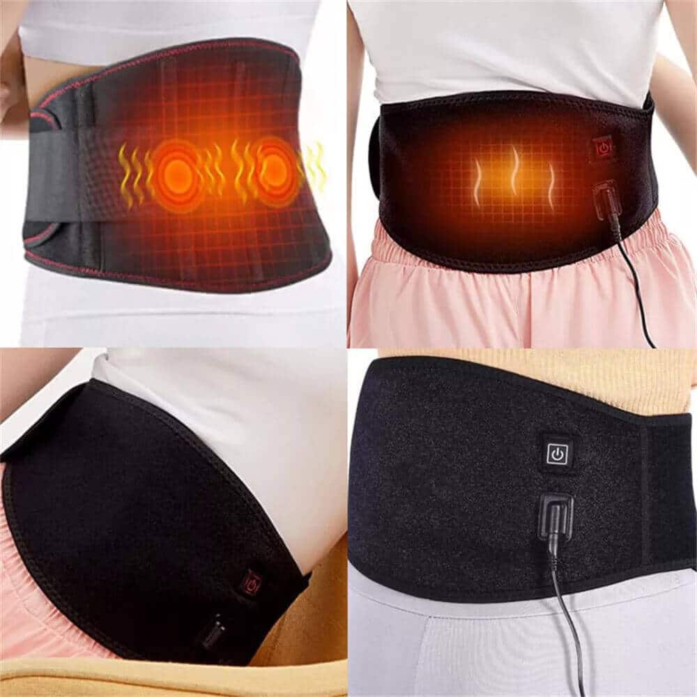 Adjustable Waist Heating Pad for Back and Abdominal Relief