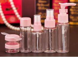 Toiletries Travel Pouch Kit with Leak-Proof Bottles