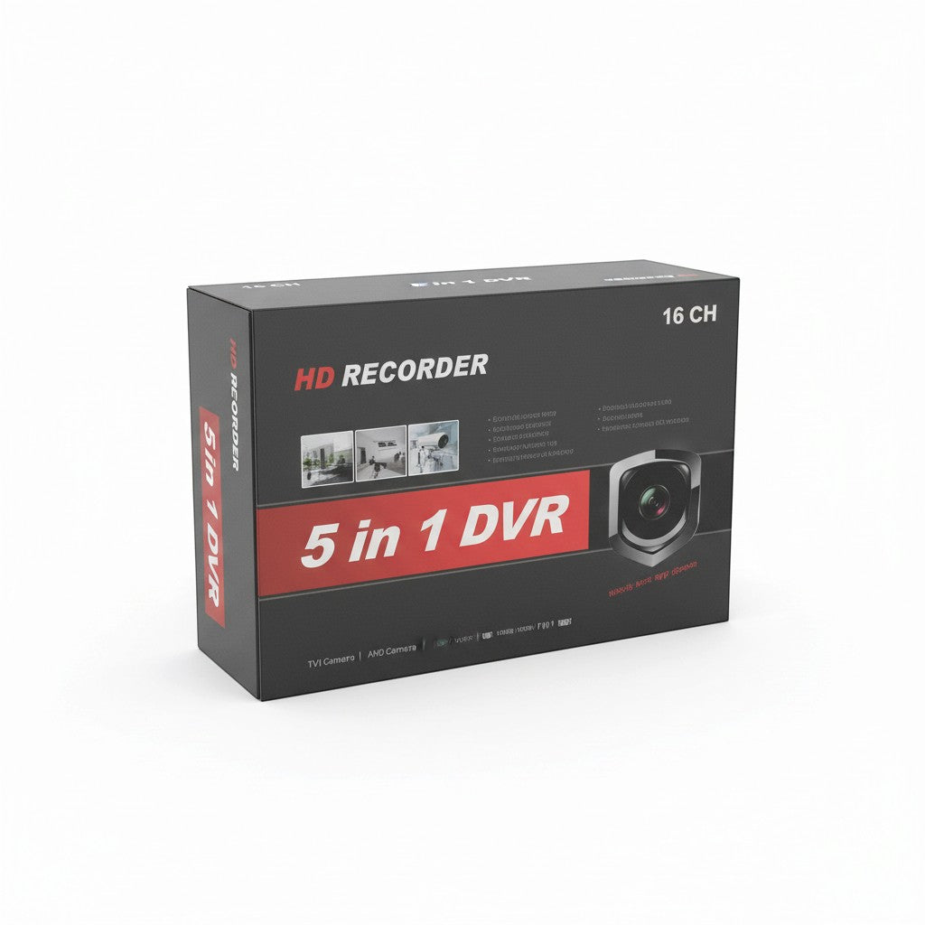 8-Channel 5-in-1 CCTV Digital Video Recorder