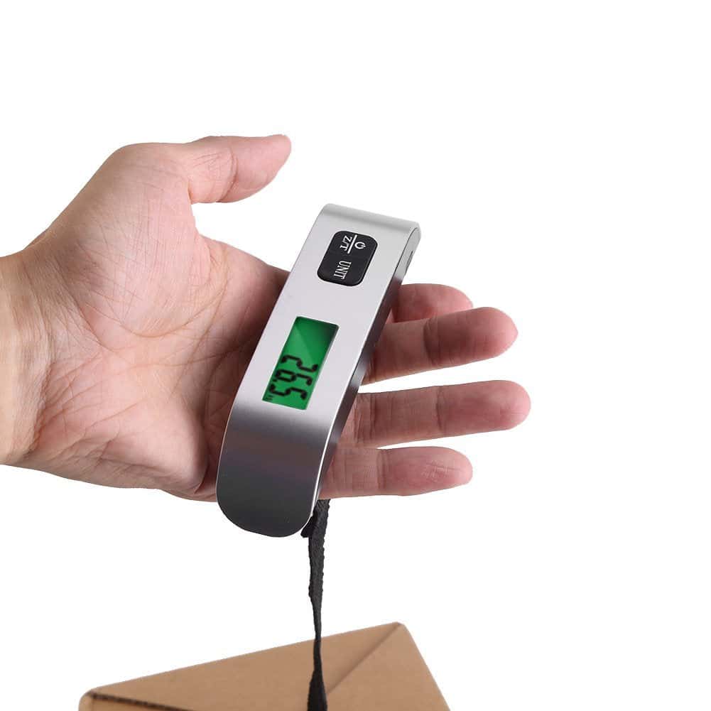 Compact Digital Luggage Scale with LCD Display