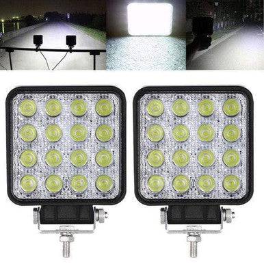48W Portable Waterproof LED Spot Light 3850lm