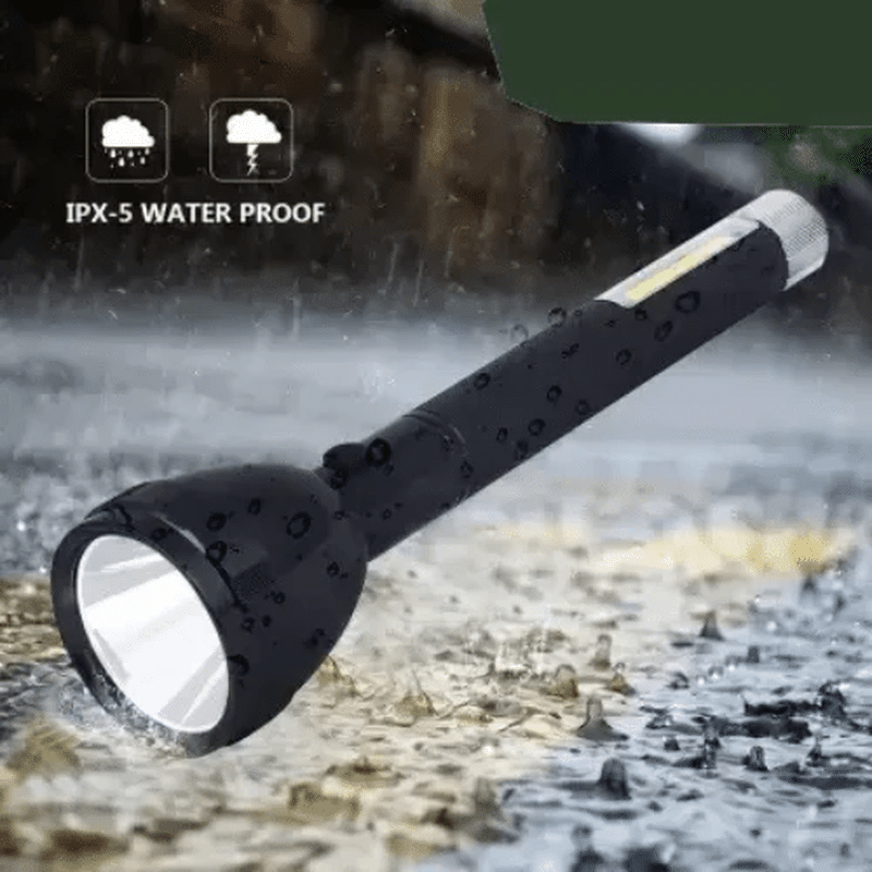 High-Power Rechargeable LED Flashlight
