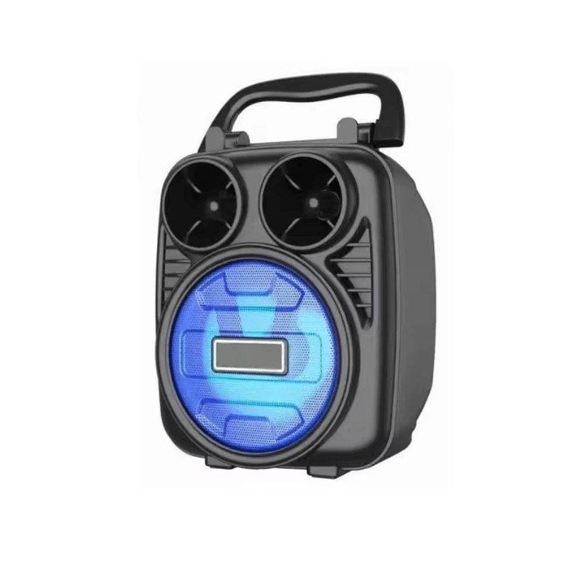 3-Inch Portable Wireless Bluetooth Speaker with RGB LED Lighting