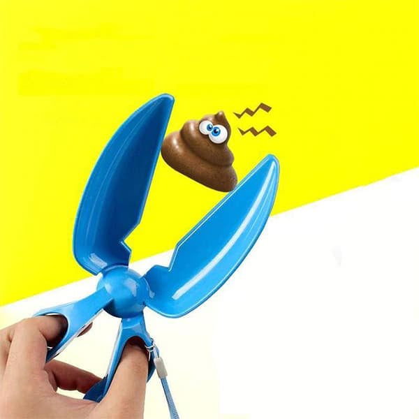 Portable Pet Scissor Poop Scooper for Yard and Outdoor Use