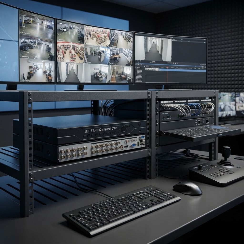 5MP 5-in-1 32-Channel Hybrid Digital Video Recorder DVR