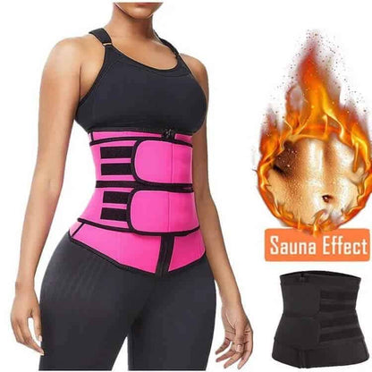 Adjustable Neoprene Waist Trainer Slimming Workout Belt