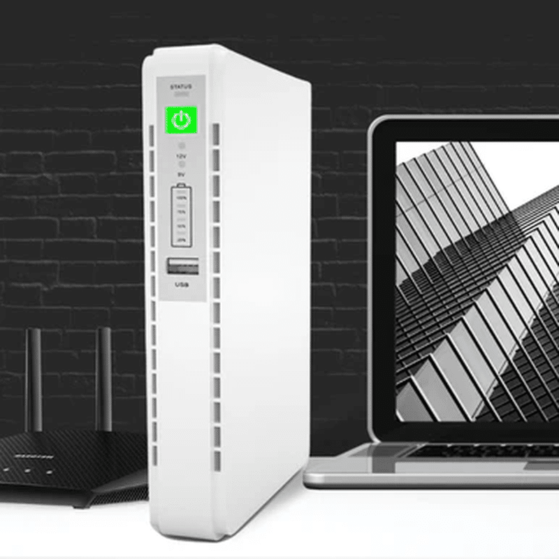 12000mAh Mini UPS Power Bank