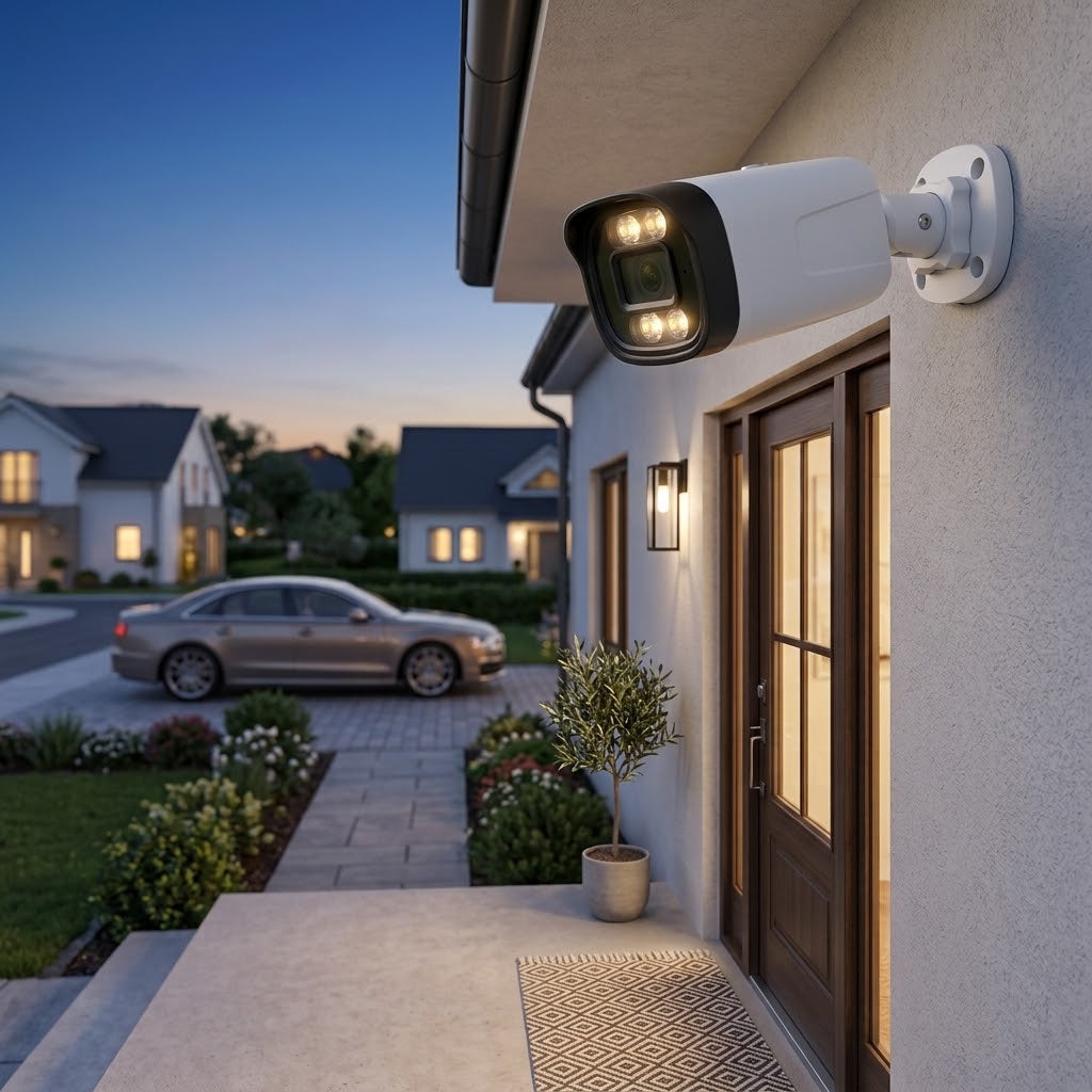 3MP 4-Channel NVR PoE Security Camera Kit
