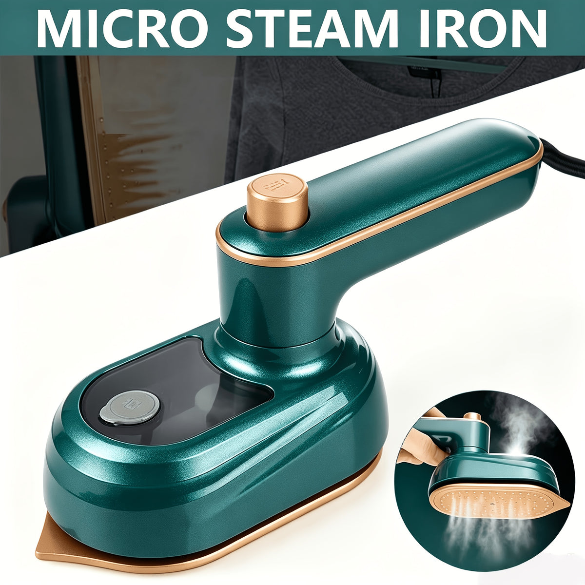 Portable Mini Folding Handheld Garment Iron