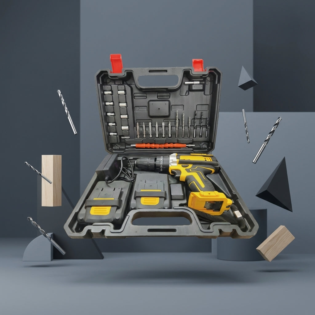 21V Multi-Function Cordless Impact Drill and Screwdriver