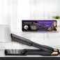 Steam Hair Straightener with Air Blowing Comb