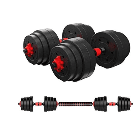 Adjustable Barbell and Dumbbell Weight Set 30kg