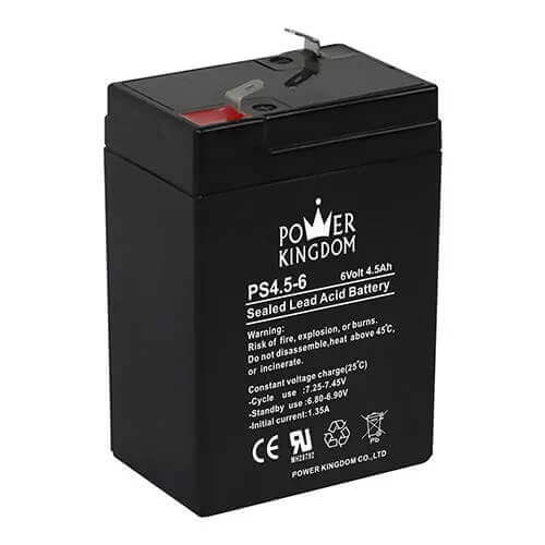 6V 4Ah Rechargeable Battery