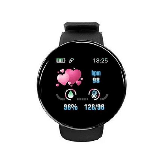 Smart Fit Active Smartwatch with Heart Rate and Sleep Monitor