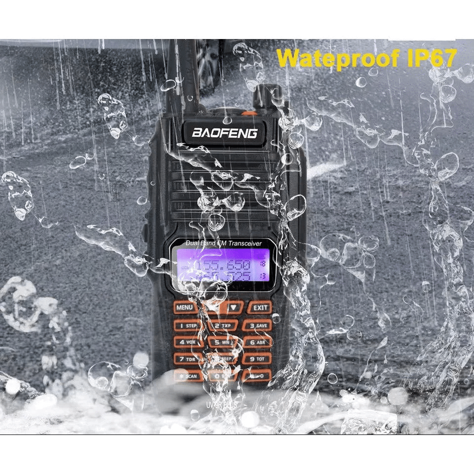 UV-9R Waterproof Two-Way Radio with FM