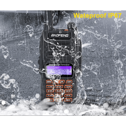 UV-9R Waterproof Two-Way Radio with FM