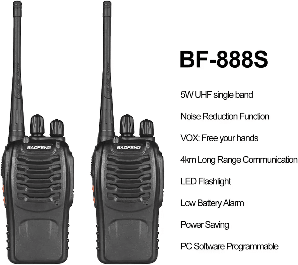 BF-888S Two-Way Radio Set