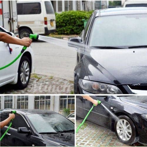 3x Expandable Garden Hose Pipe 15m