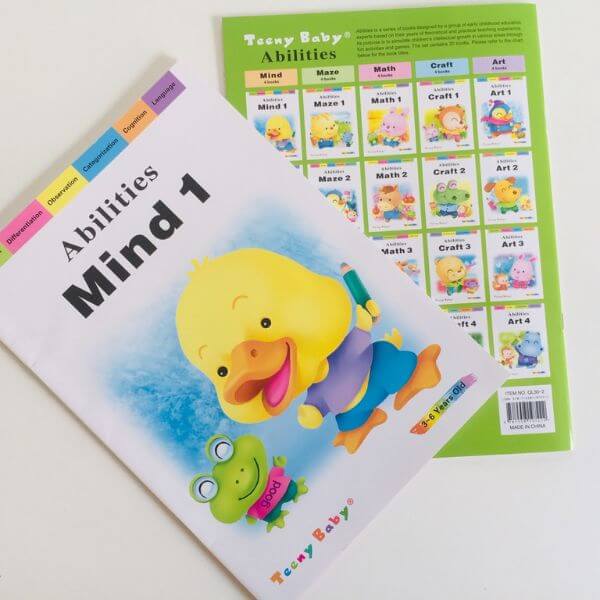 Kids Early Educational Learning Activity Book Toy