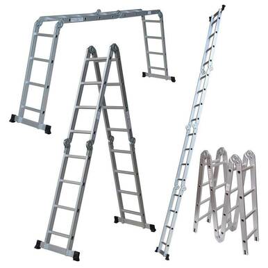 4.4m Aluminium Foldable Multi-Purpose Ladder
