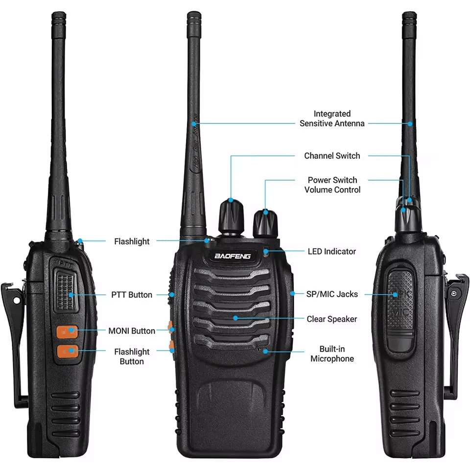 BF-888S Two-Way Radio Set
