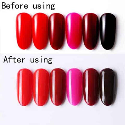 No Wipe High Gloss Gel Polish Top Coat