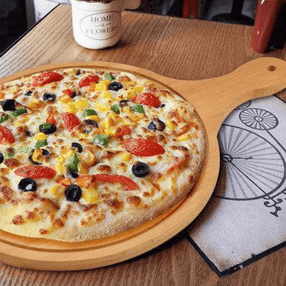 Round Bamboo Pizza Board