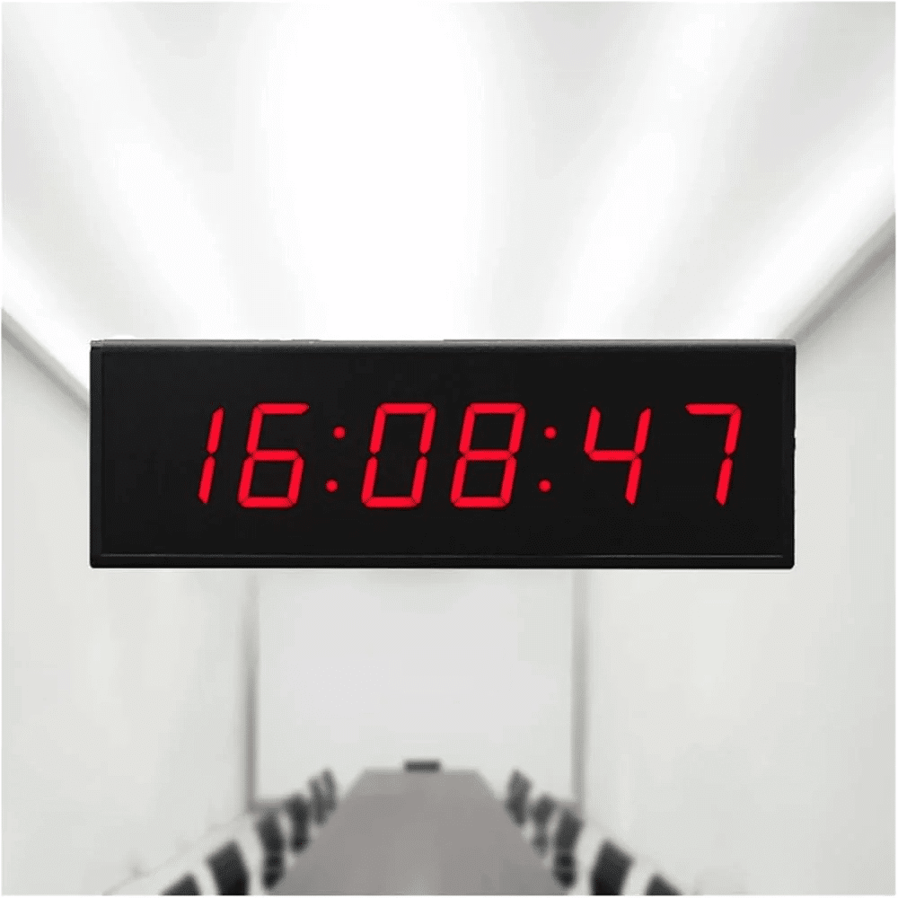 Large Display LED Digital Wall Clock