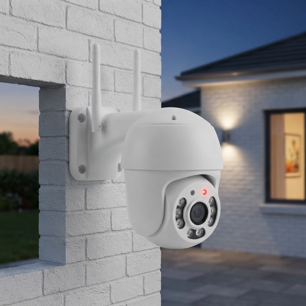 1080P Outdoor PTZ Wi-Fi Security Camera