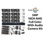5MP 16-Channel Full Color Audio CCTV Camera Kit