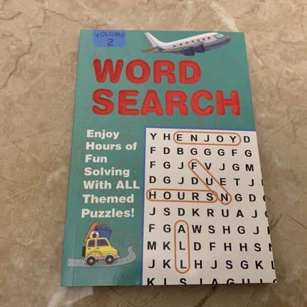 Educational Large Print Word Search Puzzle Book
