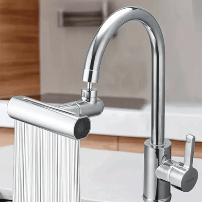 360-Degree Waterfall Kitchen Faucet Extension Aerator