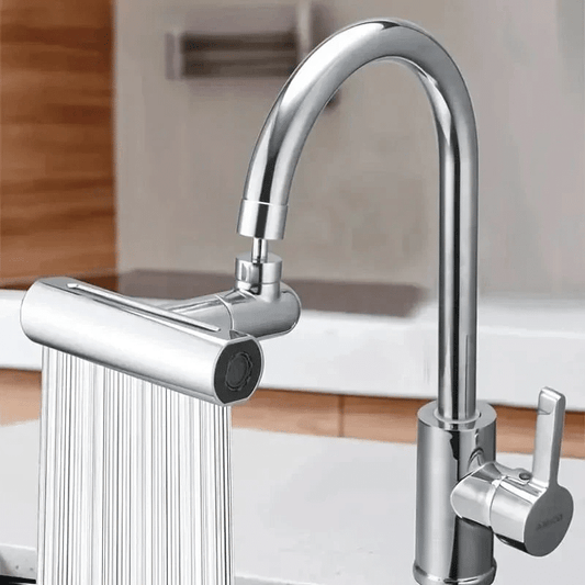 360-Degree Waterfall Kitchen Faucet Extension Aerator