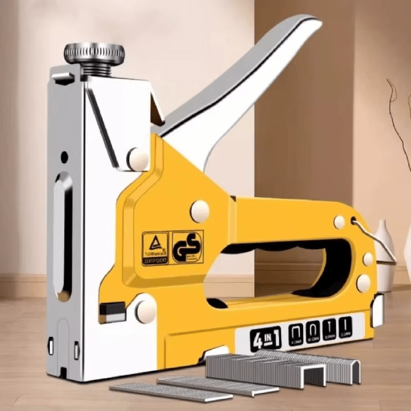 Heavy Duty 3-in-1 Staple Gun for DIY and Woodworking