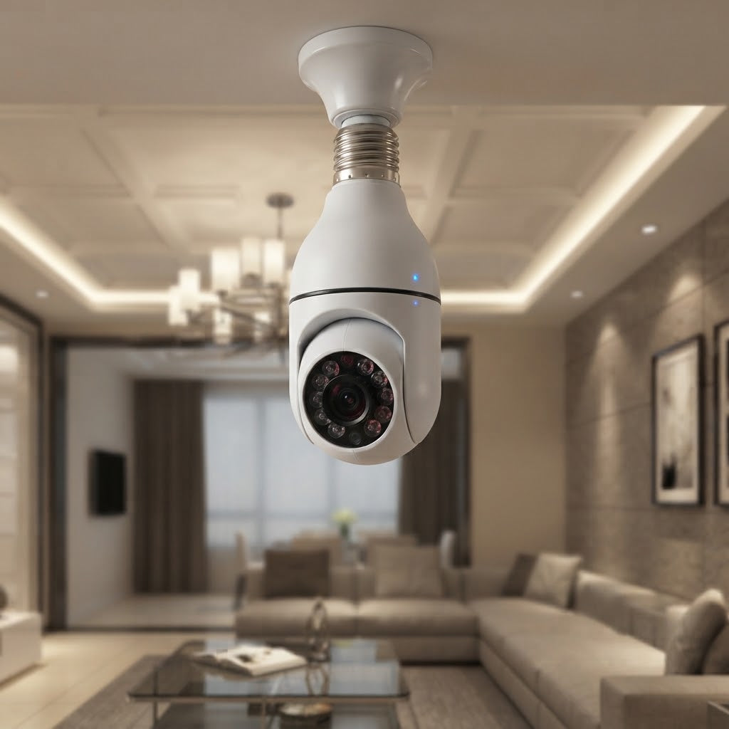 Wireless Light Bulb Security Camera