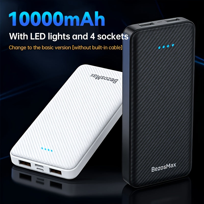 Portable Fast Charging Power Bank with Digital Display