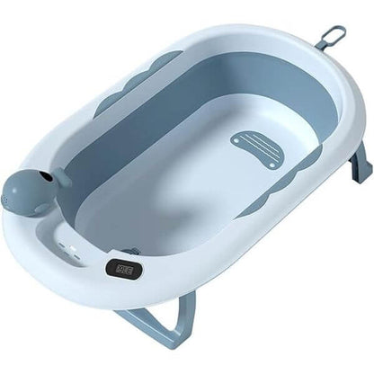 Foldable Baby Bathtub with Thermometer