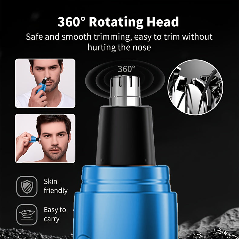 Men's 4-Piece Electric Hair Clipper and Shaver Grooming Set
