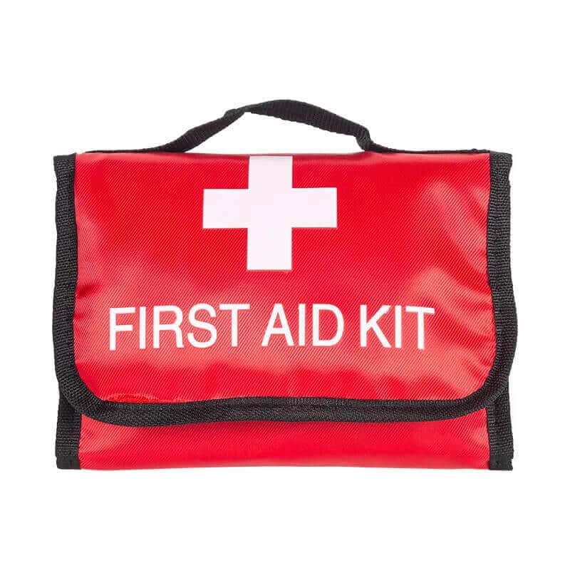 Portable Foldable First Aid Kit Bag with Supplies