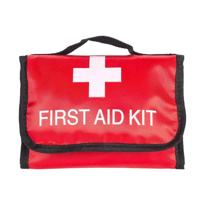 Portable Foldable First Aid Kit Bag with Supplies