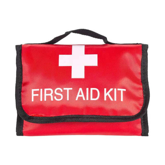 Portable Foldable First Aid Kit Bag with Supplies
