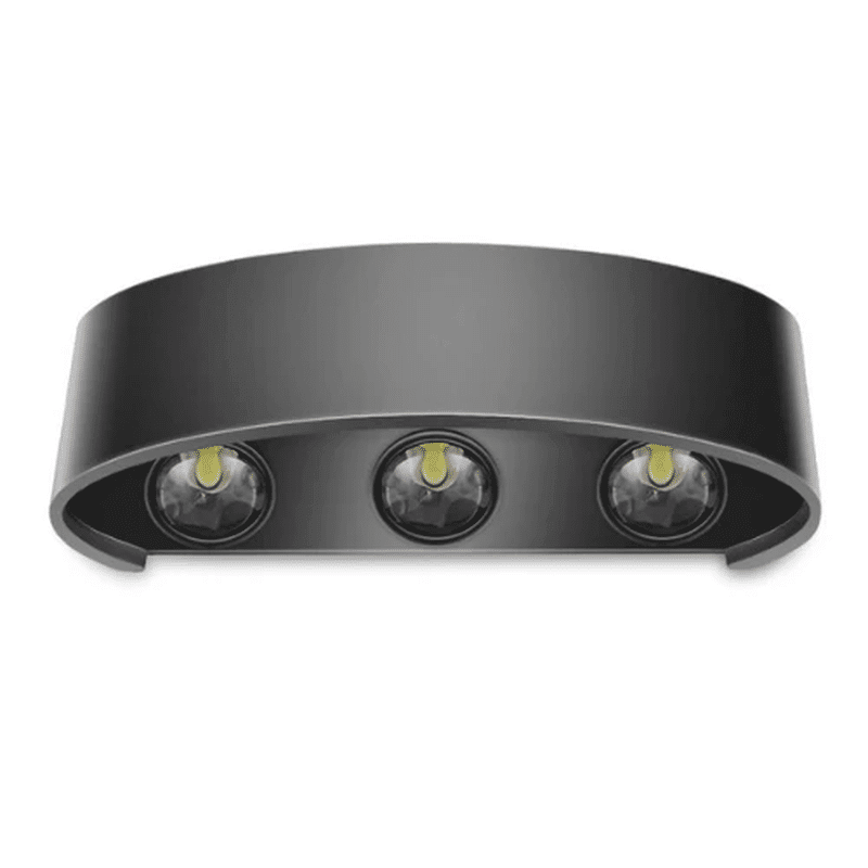 6W Modern Waterproof LED Wall Light 540lm