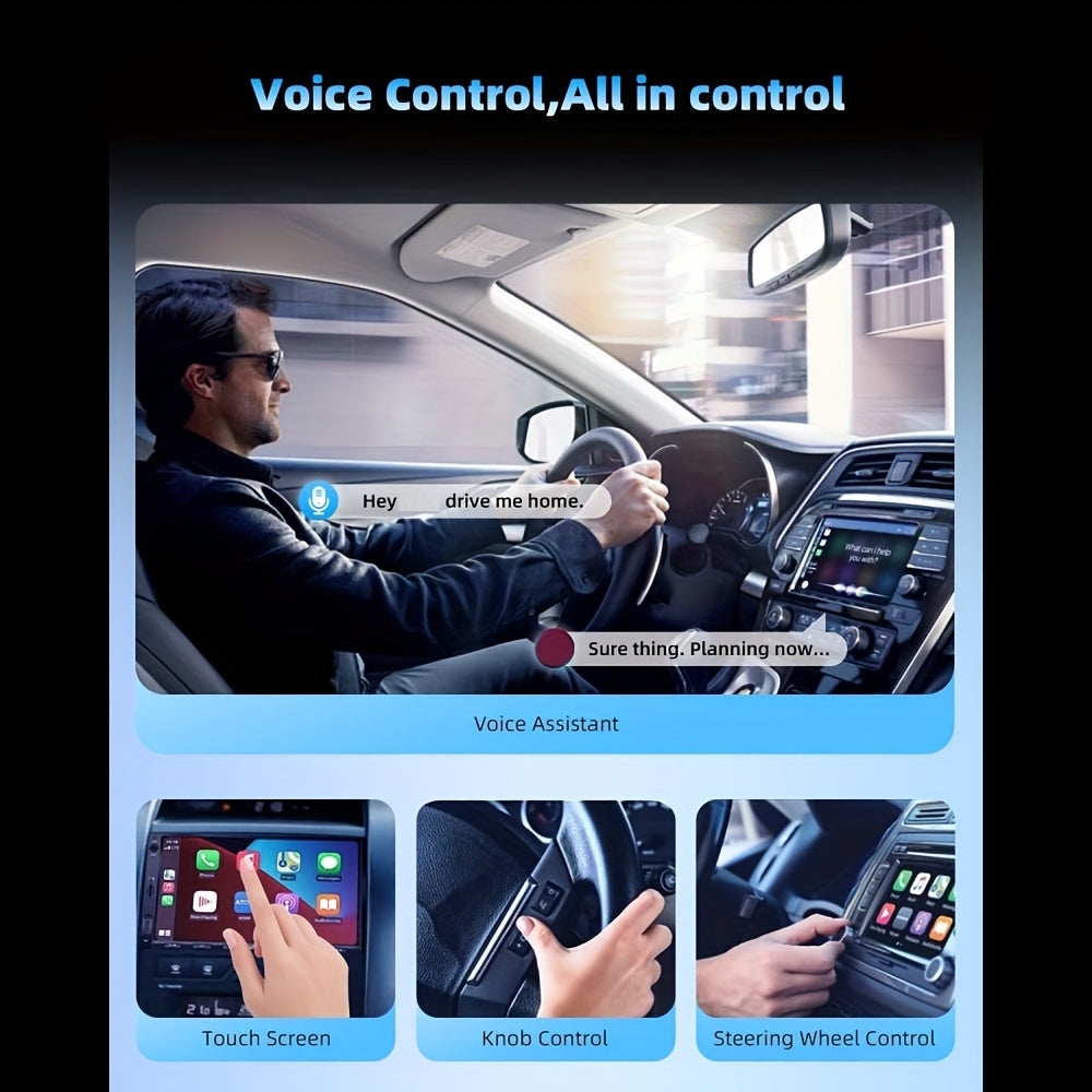Wireless CarPlay and Android Auto USB Adapter