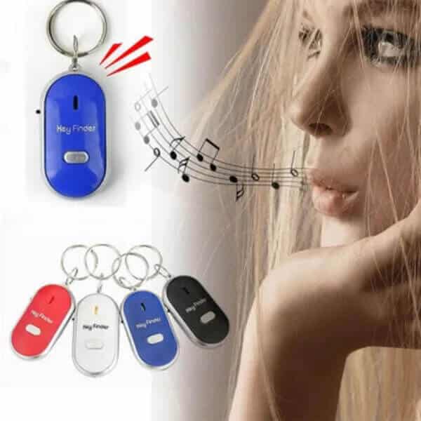 Whistle Sound Key Finder with LED Light