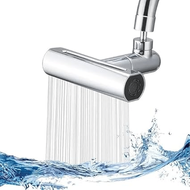 360-Degree Waterfall Kitchen Faucet Extension Aerator