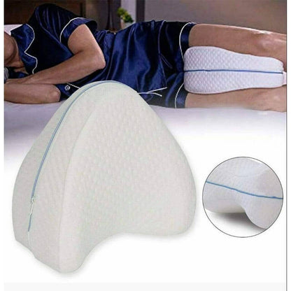 Ergonomic Memory Foam Leg Pillow for Side Sleepers