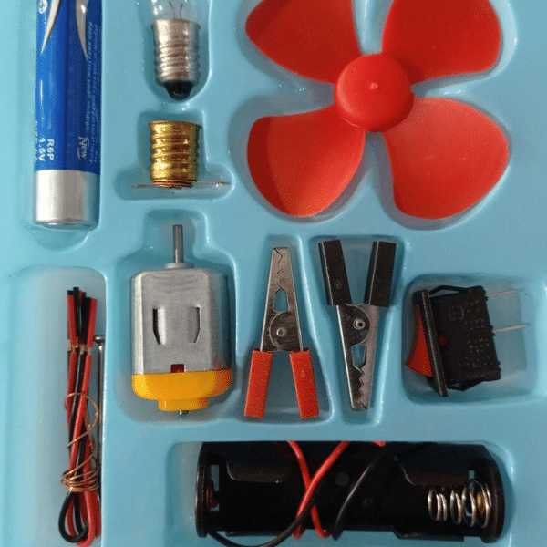 Kids Science Light Control Fan Circuit Kit