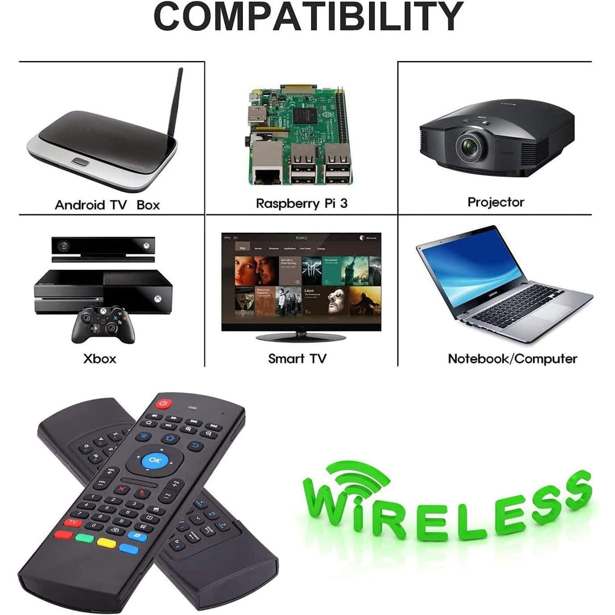 2.4G Motion Air Mouse Remote Control