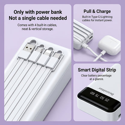 Portable Fast Charging Power Bank with Digital Display